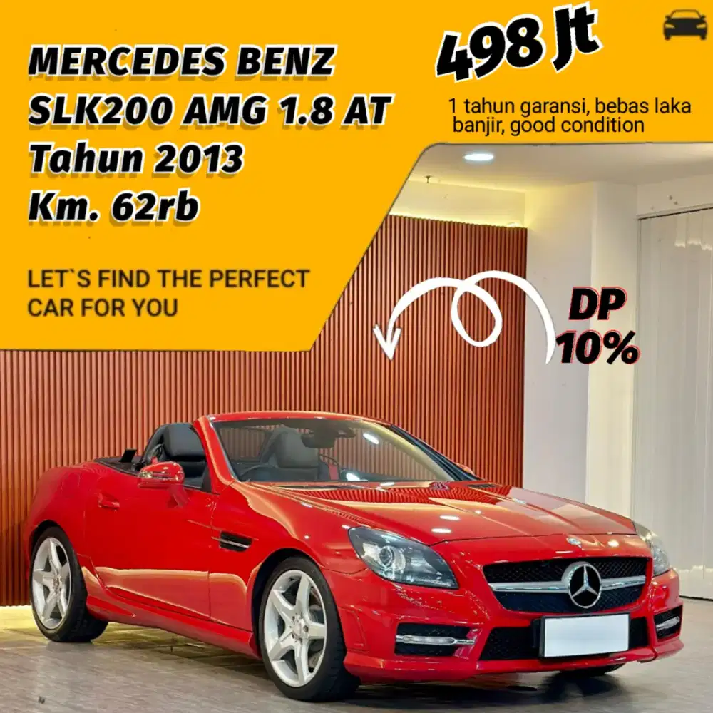 Mercedes Benz SLK200 AMG 1.8 AT Tahun 2013
