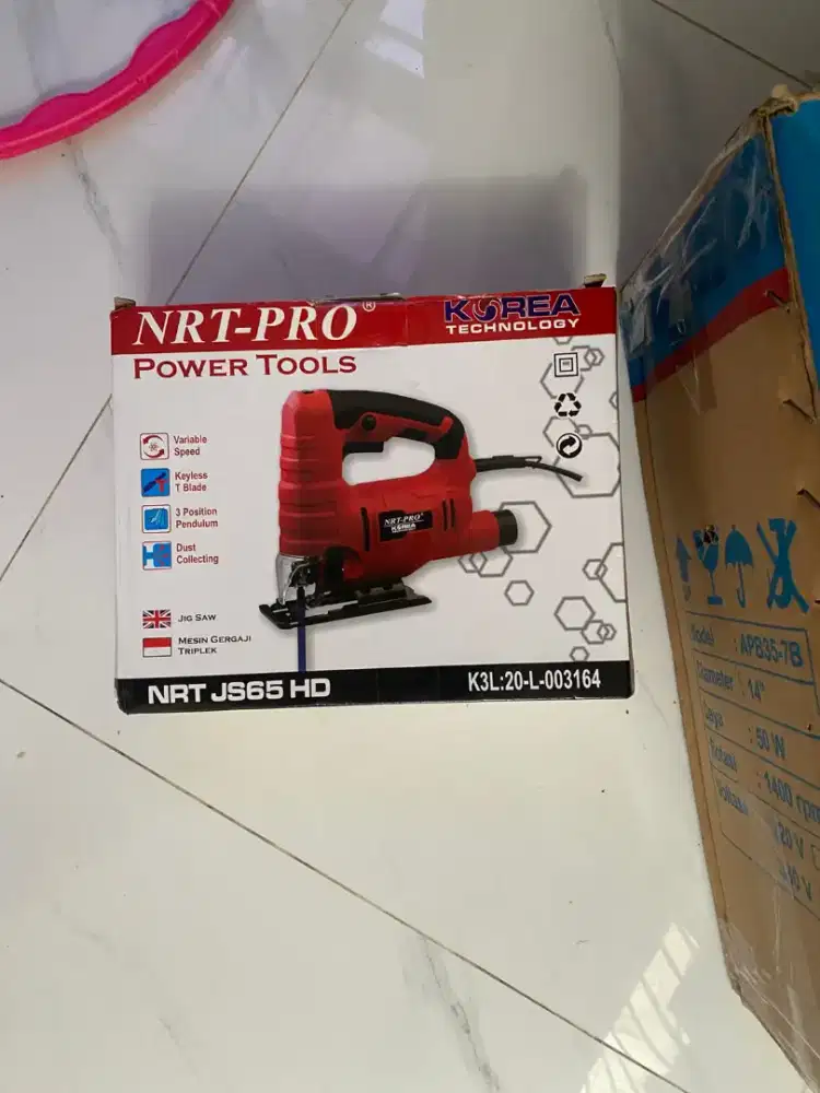 Mesin Gergaji Triplek Kayu Listrik NRT PRO JS65HD