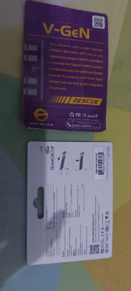 SSD 512GB PCIE GEN 3 X4 NVME & RAM DDR4 (8GB)