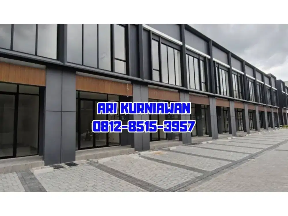 Termurah Ruko Hampton Avenue Gading Serpong Dekat Mall SMS &Kampus UMN  2 Lantai