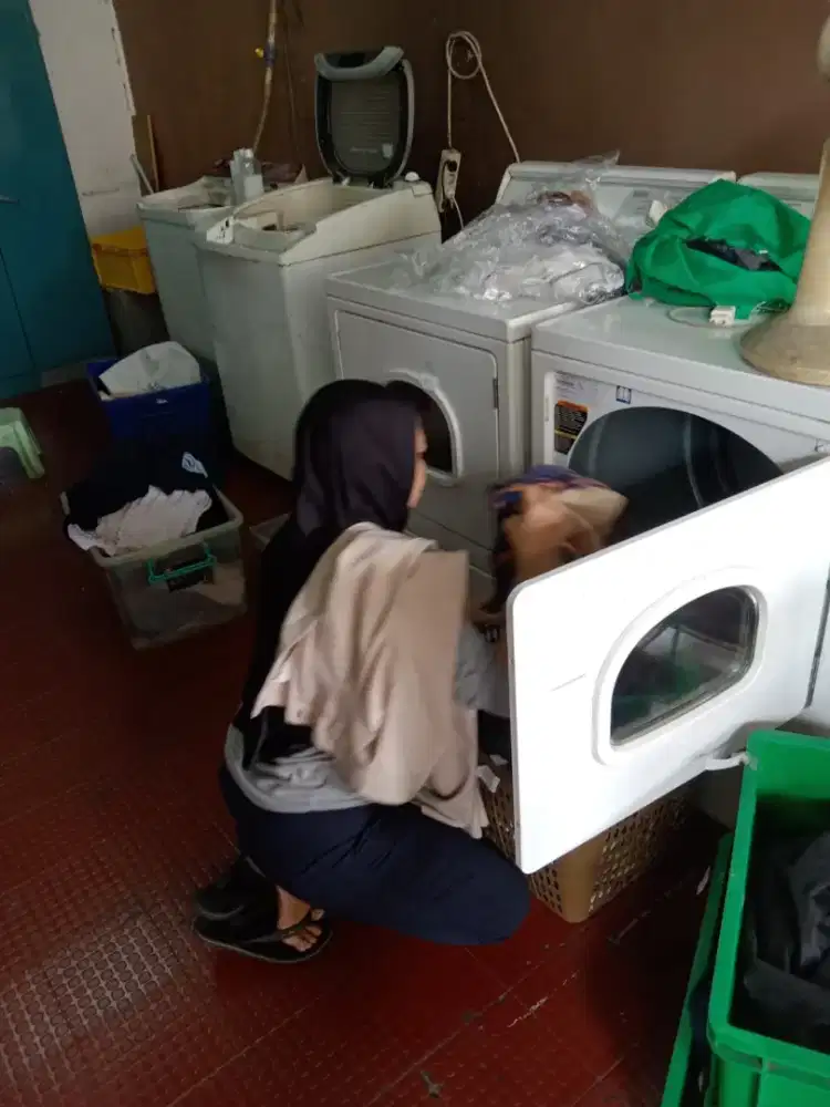 Di butuhkan karyawan laundry