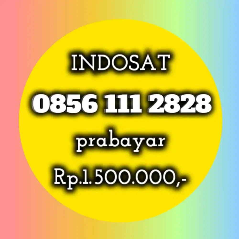NOMOR CANTIK INDOSAT 2828
