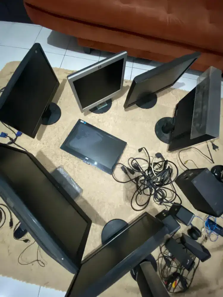 Jual BU Set Monitor + TV Led 24 inch