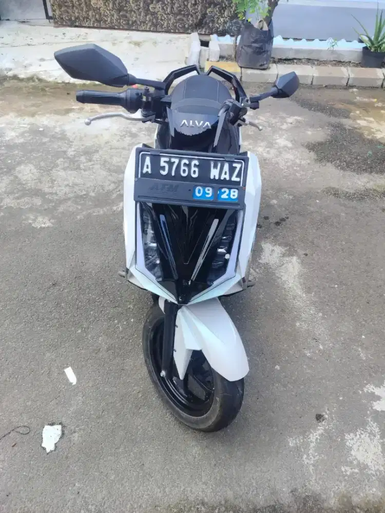 Motor Listrik Alva Cervo LOW KM antik mulus no minus