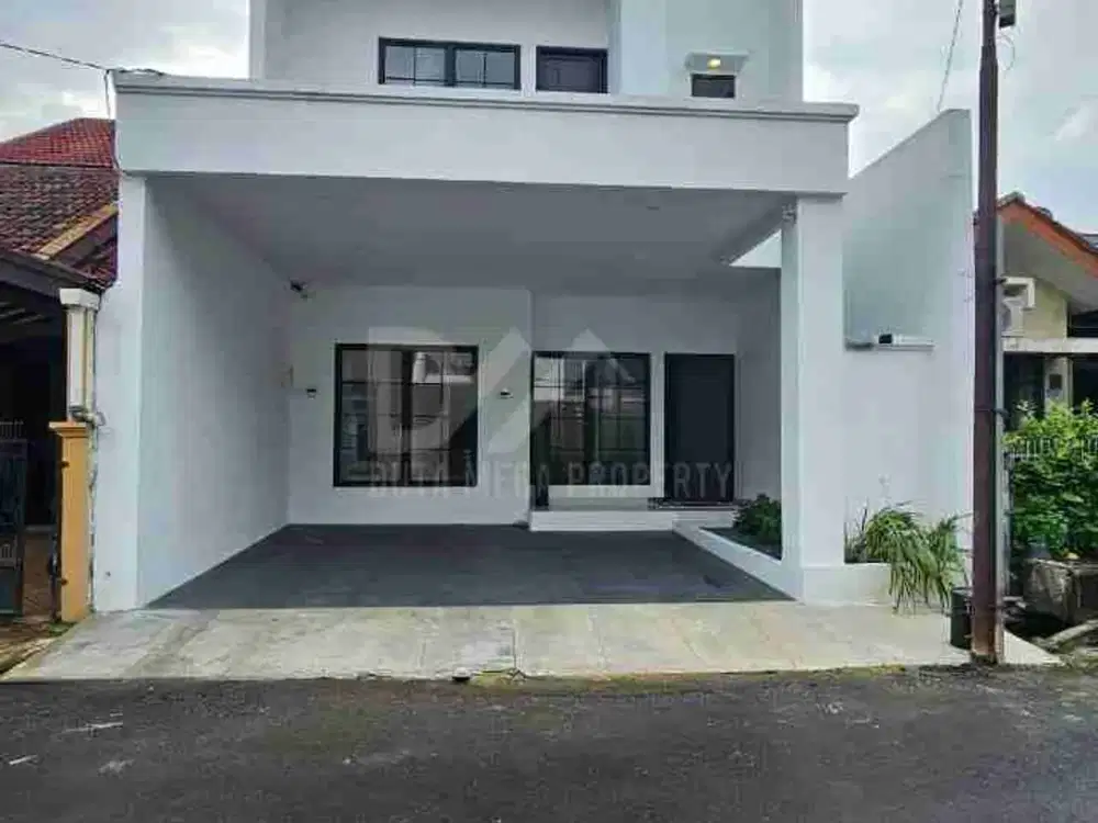 Dijual Rumah Baru Modern Tropis Kamar 4 Di Graha Raya Nempel Bintaro