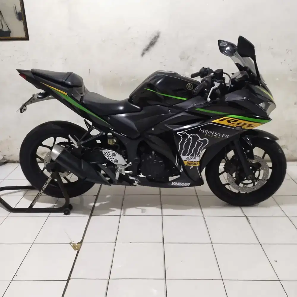 Yamaha R25 2015 Mesin Aluss Lengkap Bagus