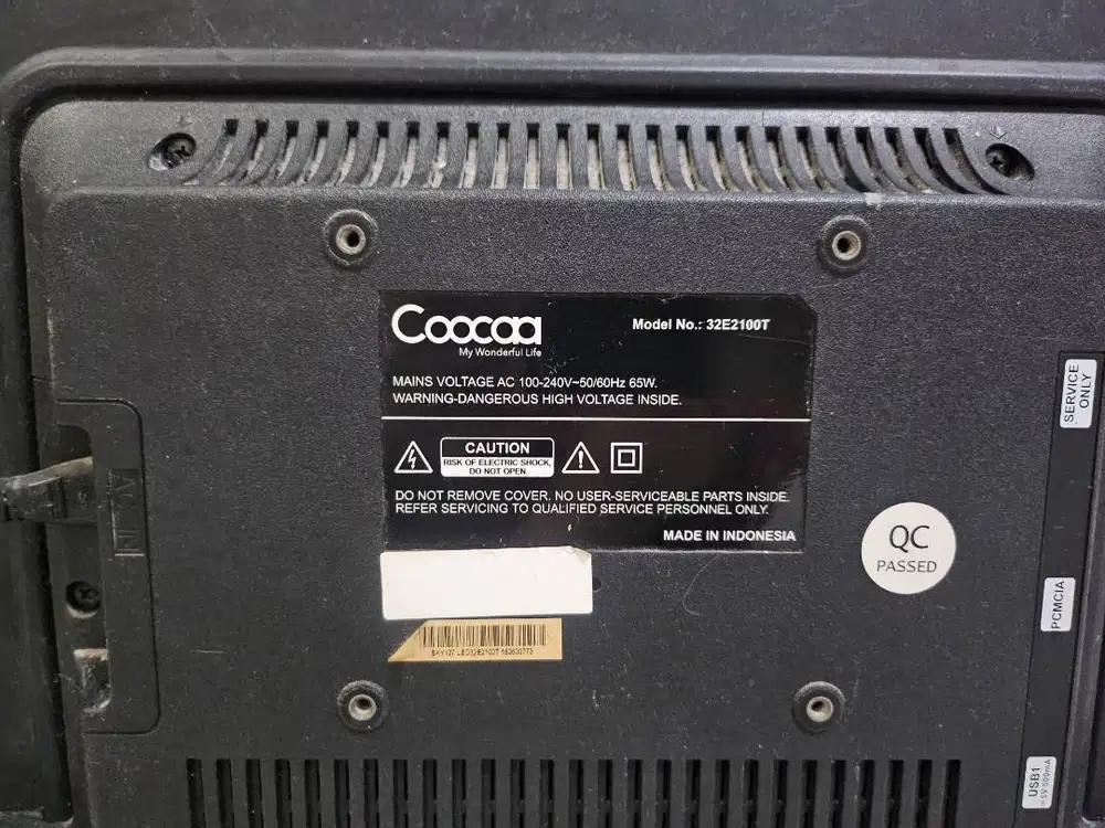 TV second merk cooca 32 inch