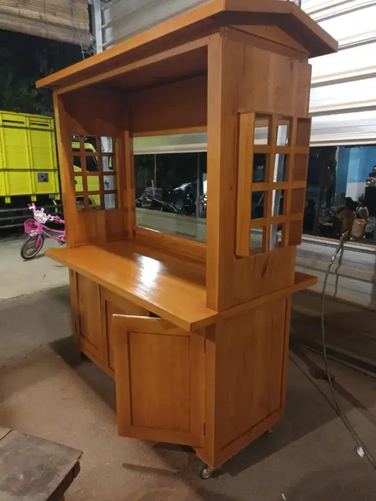 Gerobak Angkringan jg Melayani Pesanan Grobak Bakso Mie Bubur Sate dlL