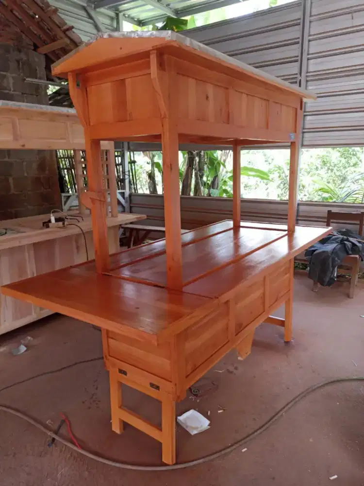 Gerobak Angkringan jg Melayani Pesanan Grobak Bakso Mie Bubur Sate dlL