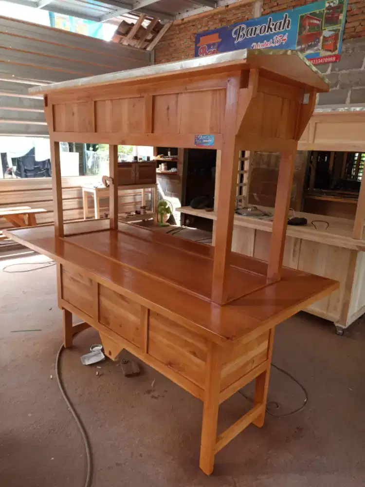 Gerobak Angkringan jg Melayani Pesanan Grobak Bakso Mie Bubur Sate dlL