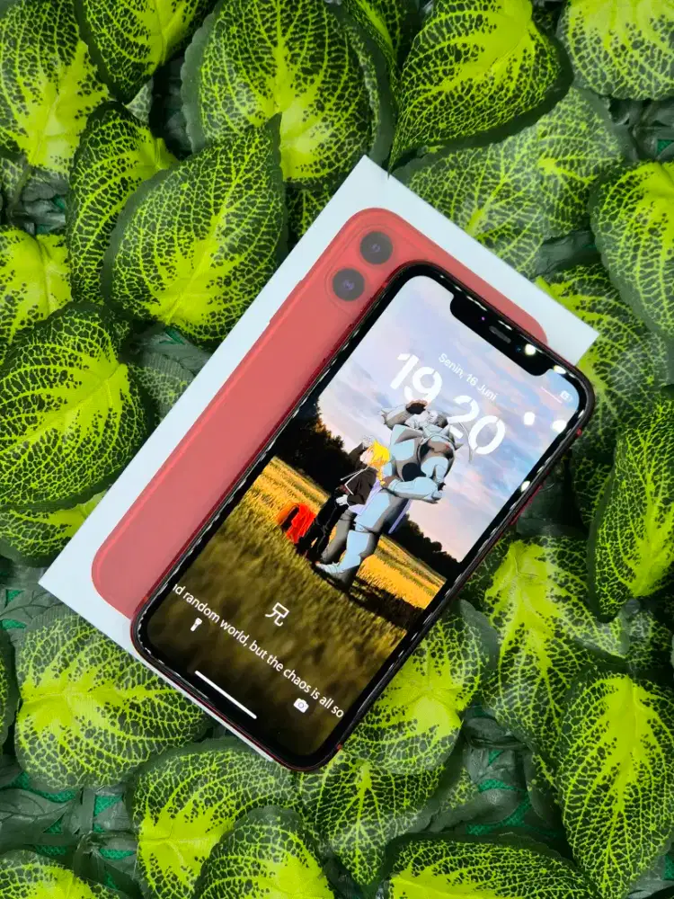 IPhone 11 256Gb Merah All Operator Normal