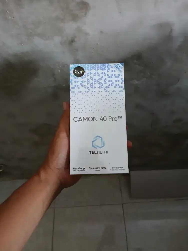 [ Fast respon WA ] Tecno Camon 40 Pro 5G 8+8/256 Garansi resmi 13bln