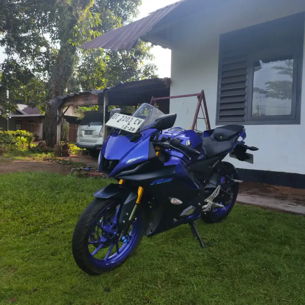 dijual yamaha r15 v4 second rasa baru