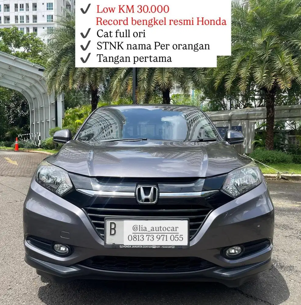 Km 30ribu Record Honda! Dijual Termurah Honda HRV 1.5 E CVT Istimewa