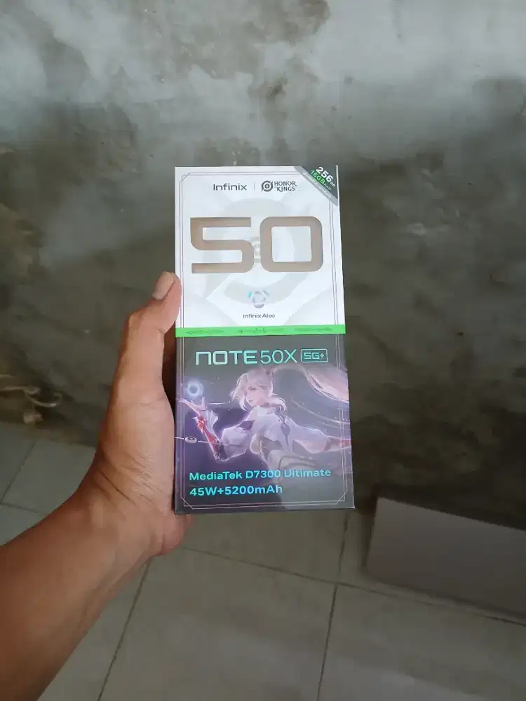 [ Fast respon WA ] Infinix Note 50x 5G 8+8/256 Garansi resmi 1thn