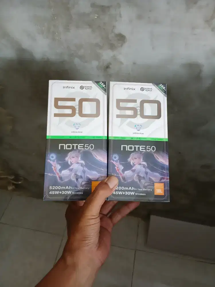 [ Fast respon WA ] Infinix Note 50 8+8/256 Garansi resmi 1thn