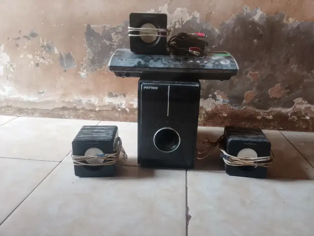 Home theater Polytron apa adanya