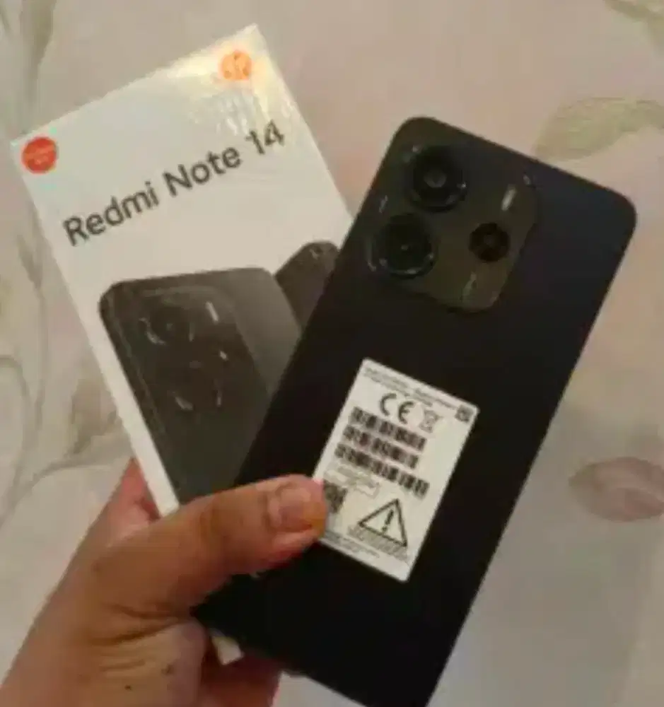 Murah hp Redmi Note 14 8/128 lkp, bs TT