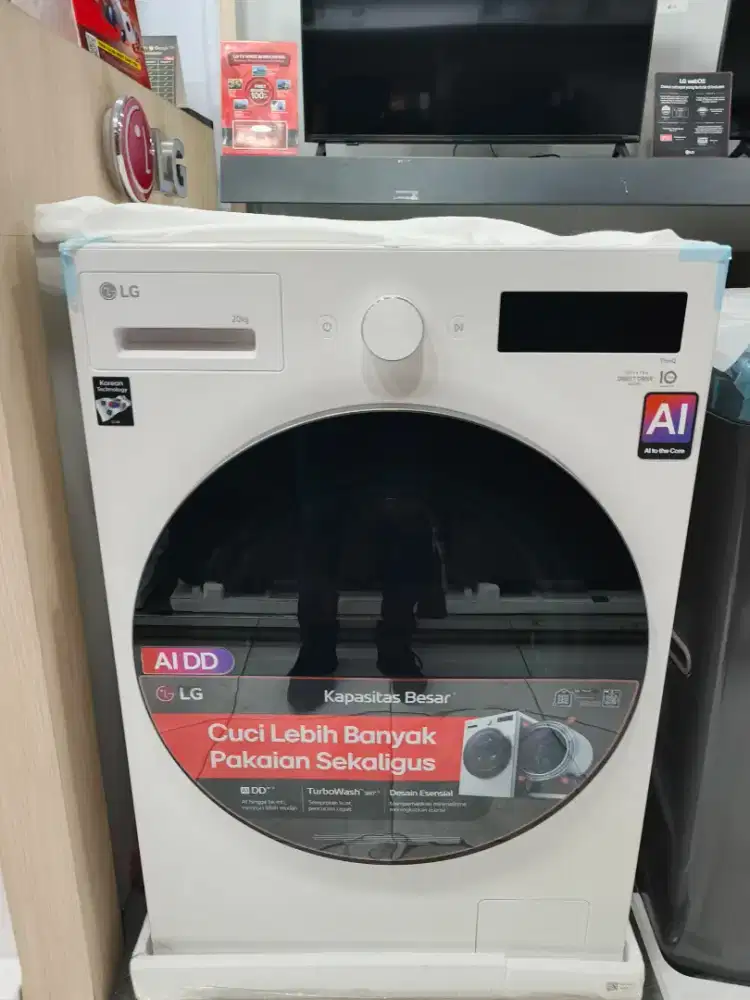 PROMO MESIN CUCI LG 20KG CICILAN MULAI 3,300,000 TENOR 6 BULAN TNPA DP