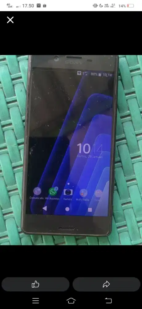 Sony x performance ram 3/32 siap pakai