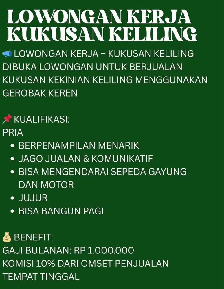 Penjual Kukusan Keliling