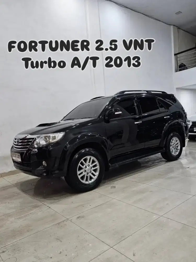 FORTUNER 2.5 G VNT Turbo Automatic 2013 / 2014 hitam toyota