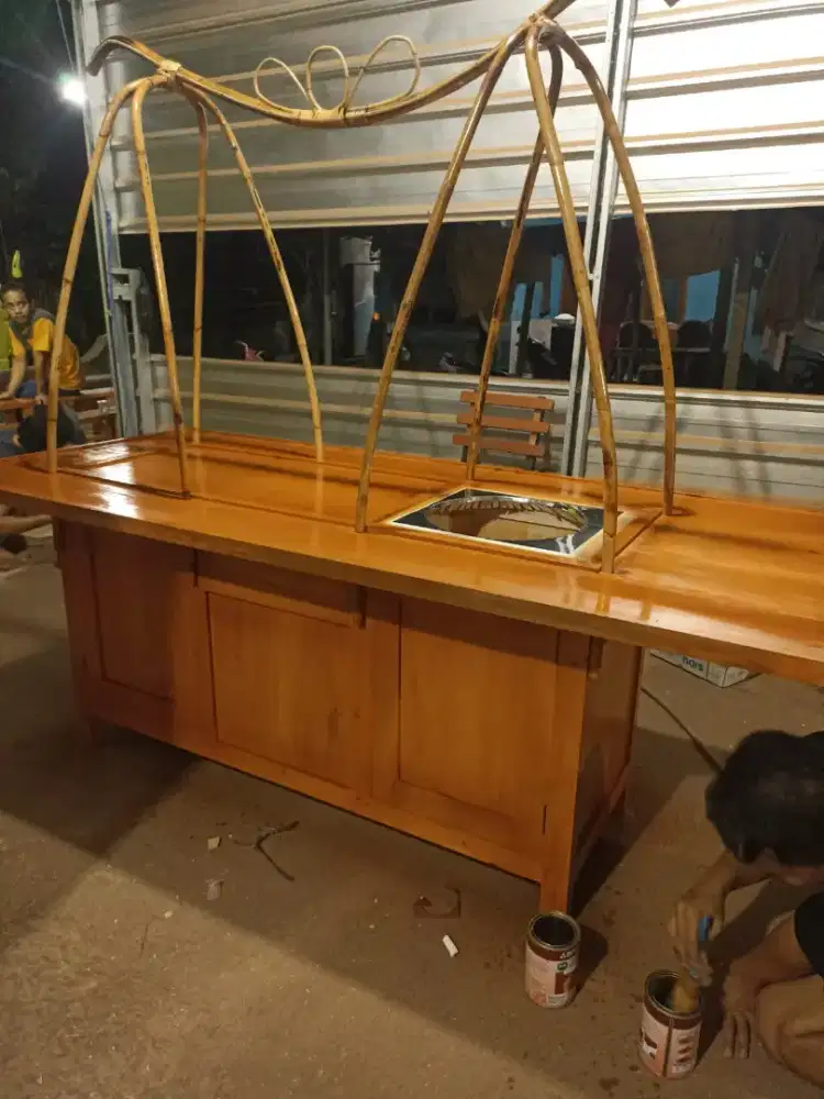 Gerobak Angkringan jg Melayani Pesanan Grobak Bakso Mie Bubur Sate dlL