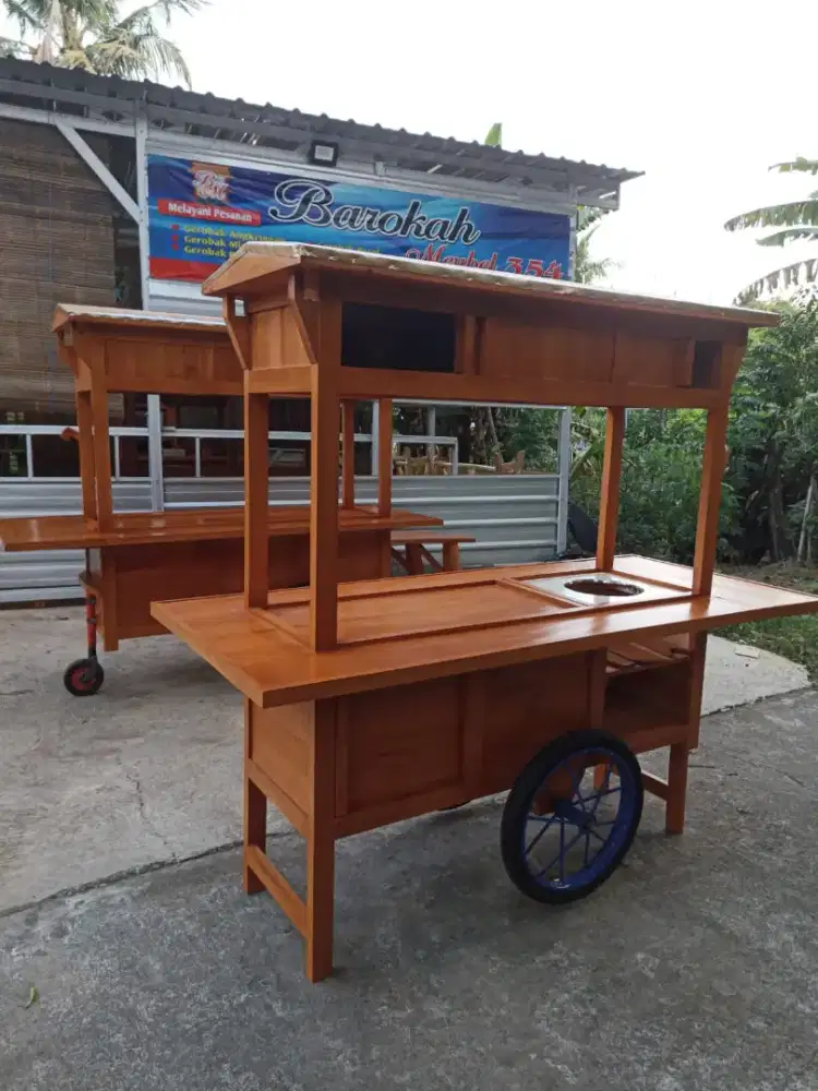 Gerobak Angkringan jg Melayani Pesanan Grobak Bakso Mie Bubur Sate dlL