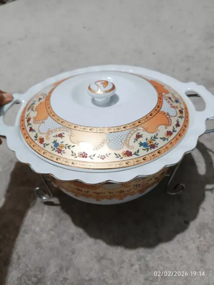 Visenza ori mangkok prasmanan