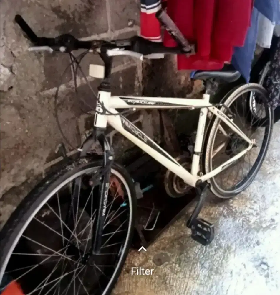 Sepeda Mtb WimCycle Road Champ size 26 minus pemakaian