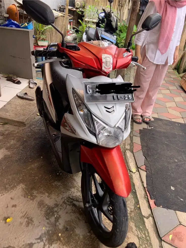Honda beat plat jawa