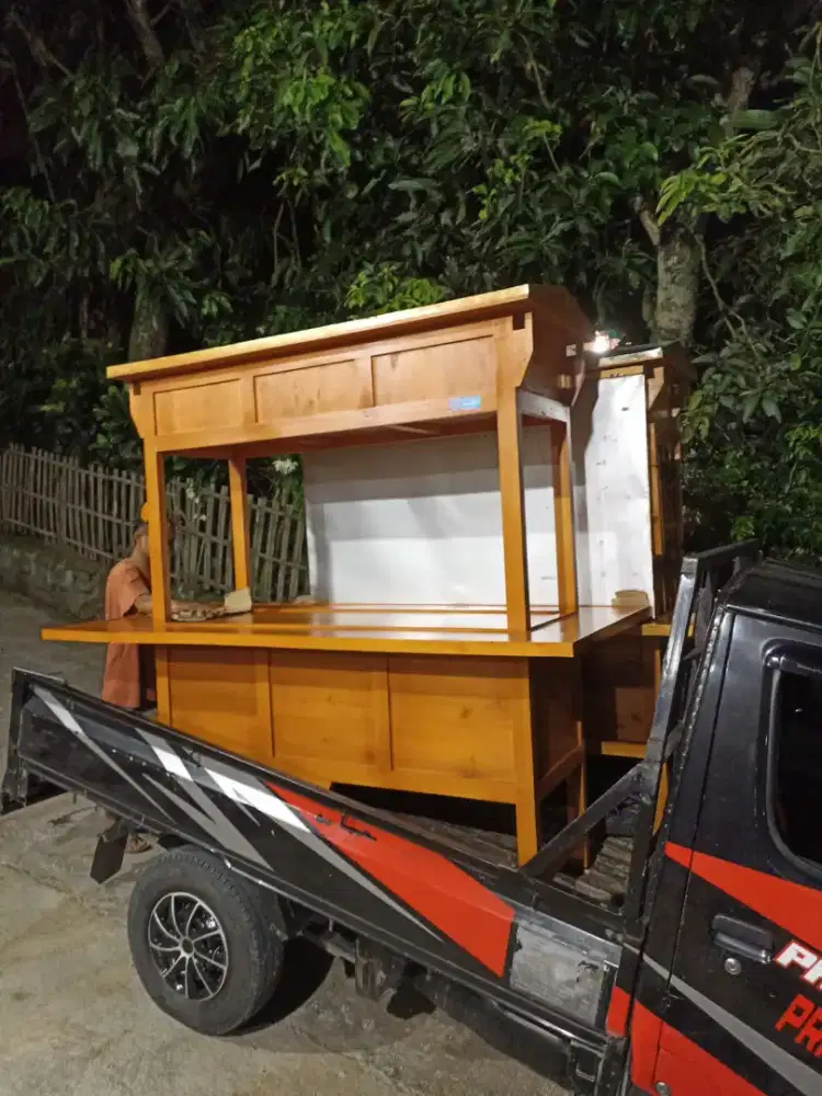 Sedia Gerobak Angkringan, Bakso Mie Ayam, Bubur, Sate, Soto, Pecel dll