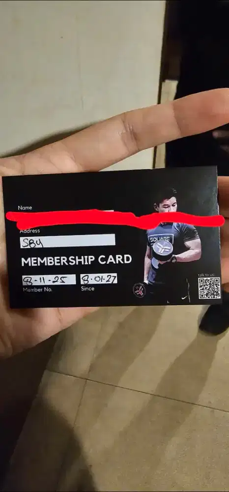 PINDAH TANGAN.. member gym 11 bulan