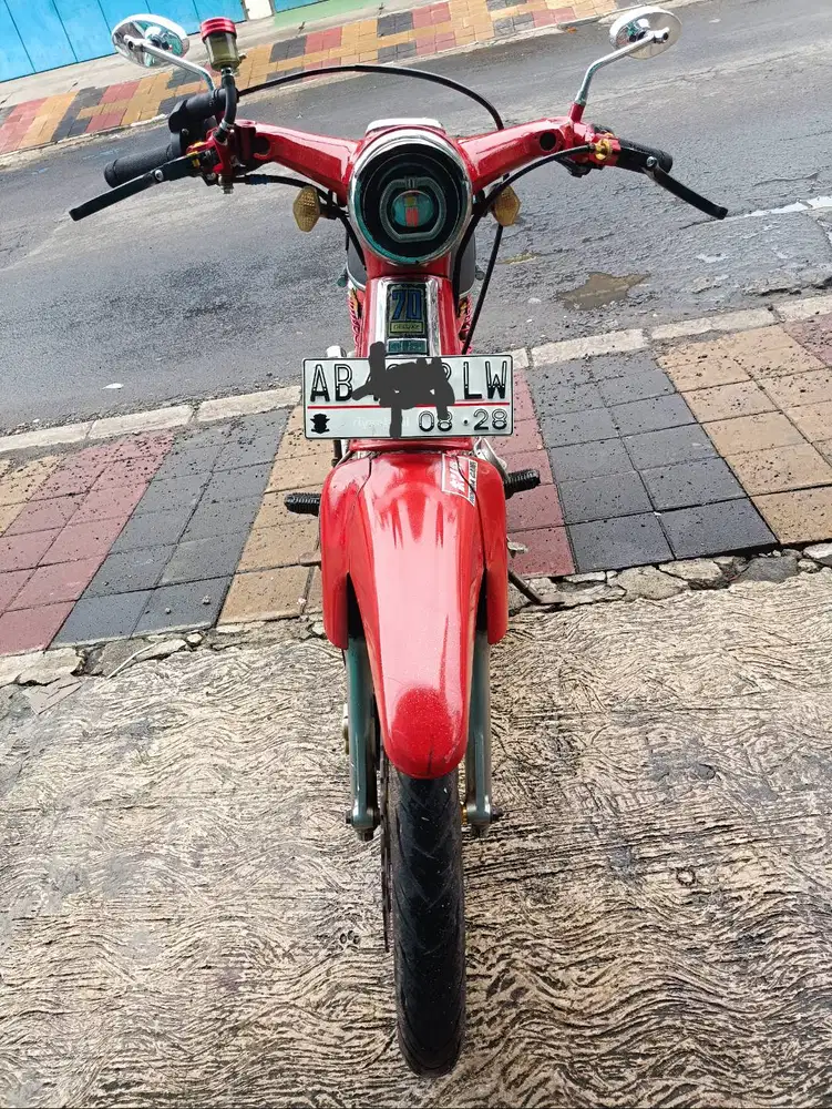 Honda c70 mesin jupiter Z