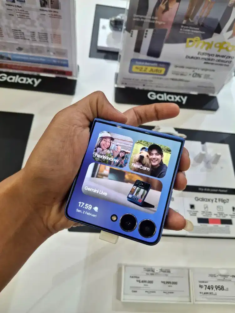 SAMSUNG Z FLIP 7 DISKON 2 JUTA DAN FREE GIFT SENILAI 3 JUTA