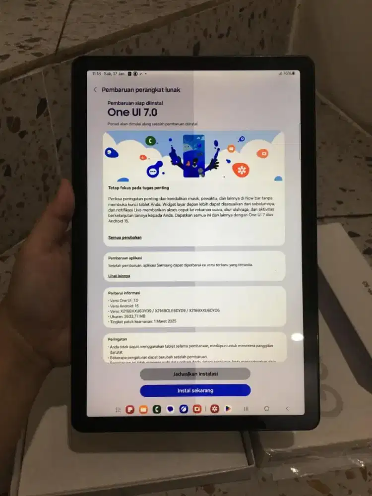 Samsung tab A9+5G