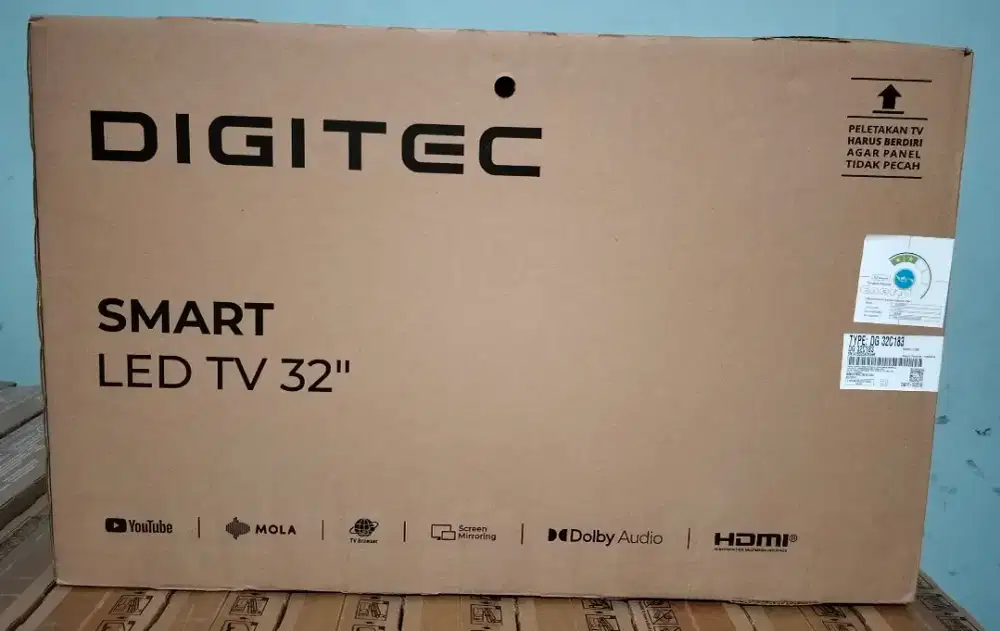 New LED Politron Digitec Smart TV 32 C183 garansi resmi 3 Tahun