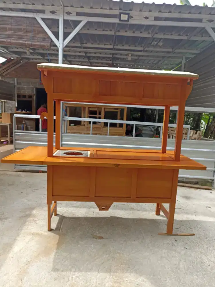 Sedia Gerobak Angkringan, Bakso Mie Ayam, Bubur, Sate, Soto, Pecel dll