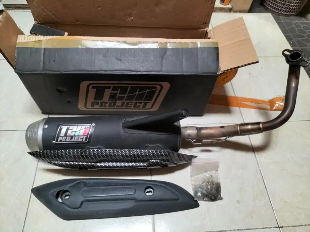 Jual knalpot tzm project Honda Beat Fi 2018