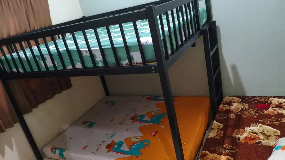 Ranjang besi export pilihan tingkat keren kokoh jarang ada