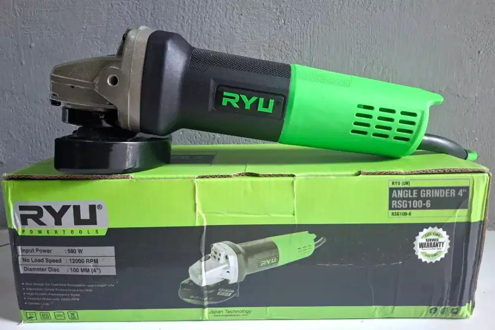 Baru ryu japan mesin Gerinda tangan listrik angle grinder