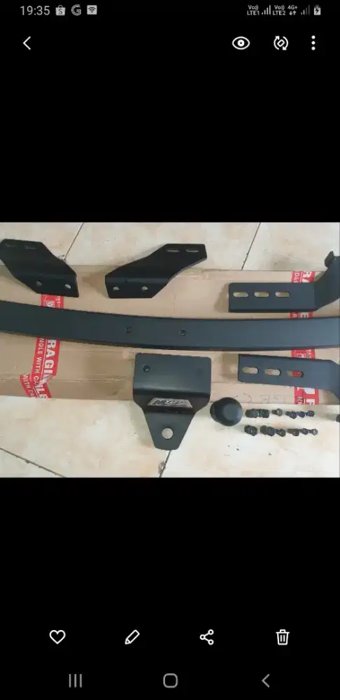 BUMPER FORTUNER GR 2024+ towing 4x4 ORIGINAL TAILAND bahan super tebal