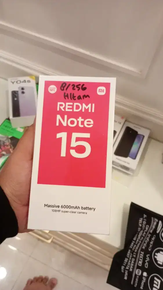 Redmi note 15 8/256 baru