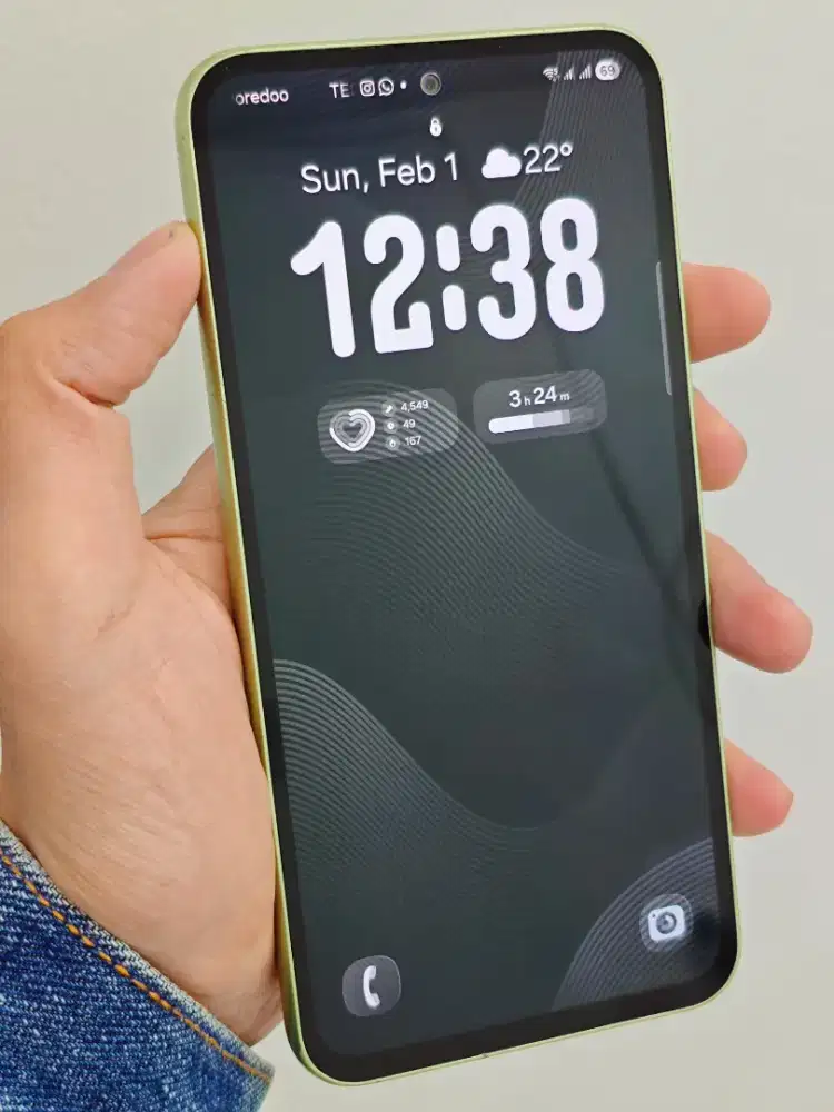 Samsung A54 8/256GB 5G warna lime