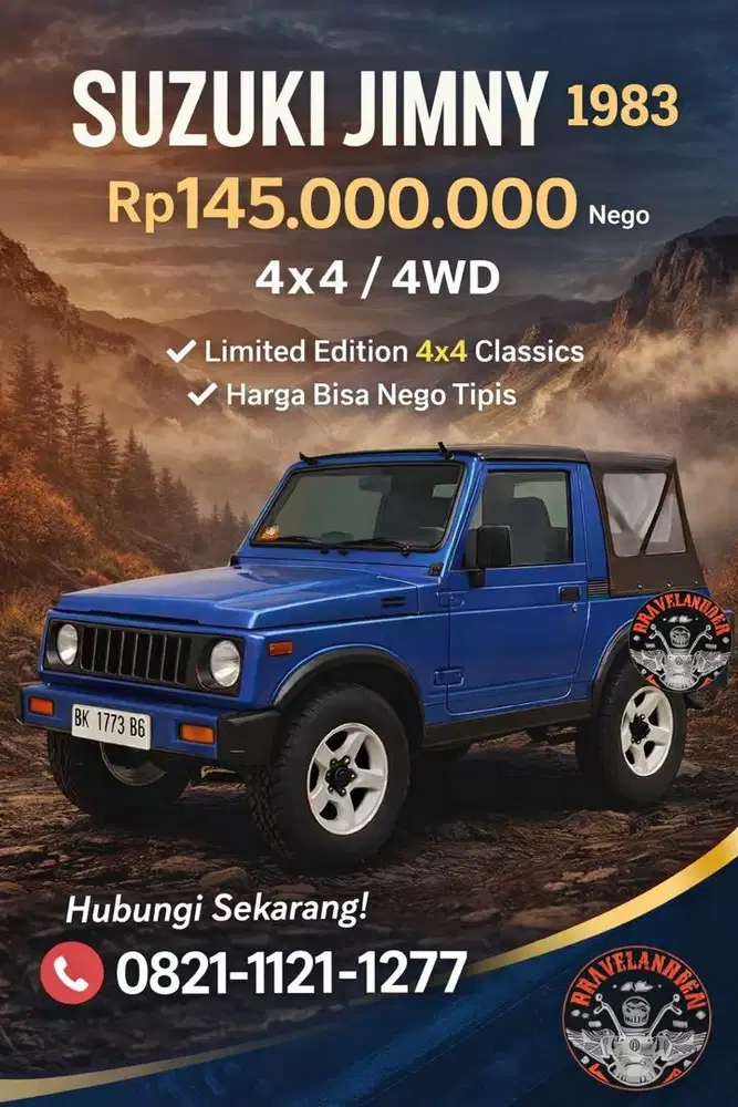 Suzuki Jimny 4WD Tahun 1983