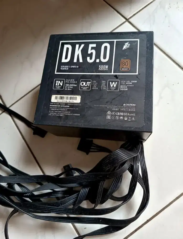 PSU 1stPlayer DK 5.0 500W