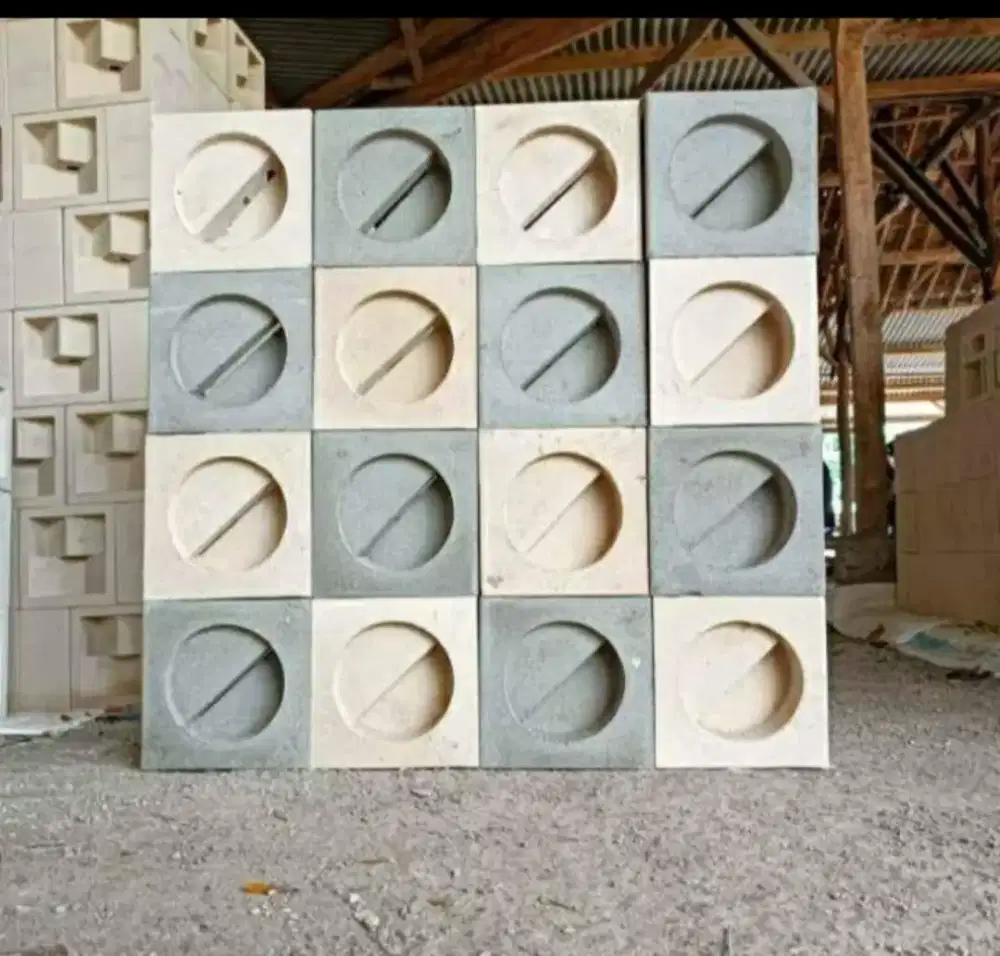 Roster beton berbagai macam motif