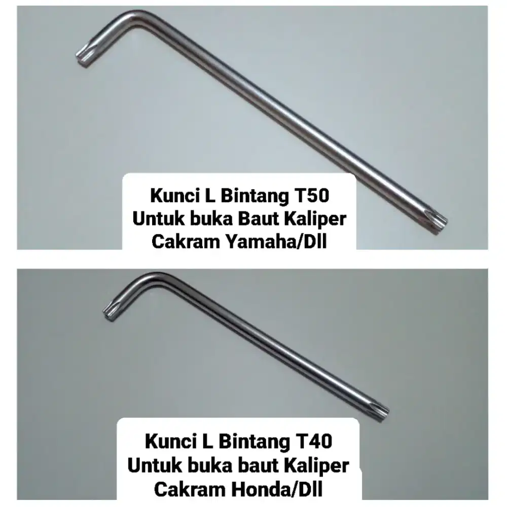 Kunci L Bintang T50/T40/KunciUniversal/Kunci14/KunciSok10/Kunci L10pcs