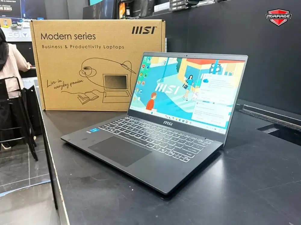 PROMO! MSI Modern 14 C13M i3-1315U Gen 13 | RAM 8GB | SSD 512GB
