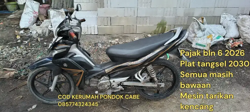 Motor Jupiter Z 2011 pajak hidup 2030 tarikan kencang